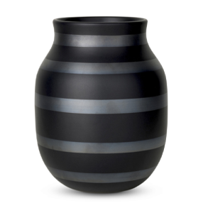 Khler Omaggio Vase - Sort - 20 cm