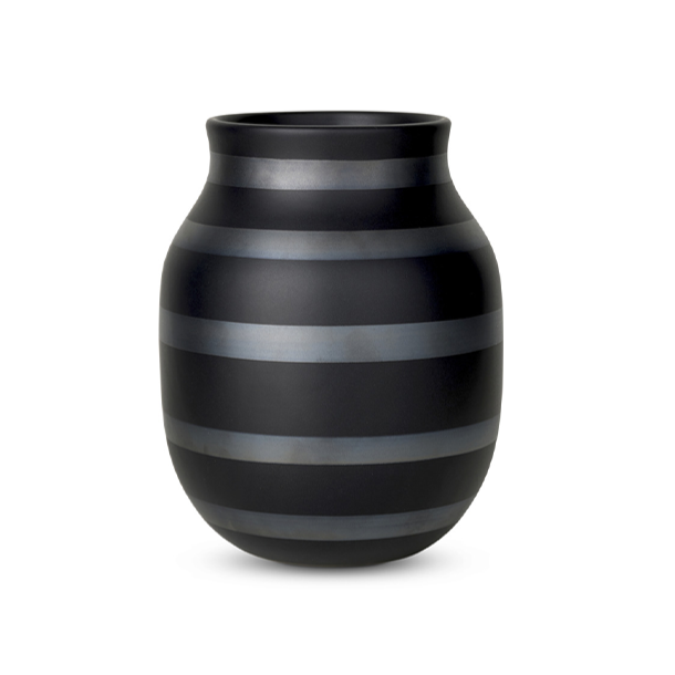 Khler Omaggio Vase - Sort - 20 cm
