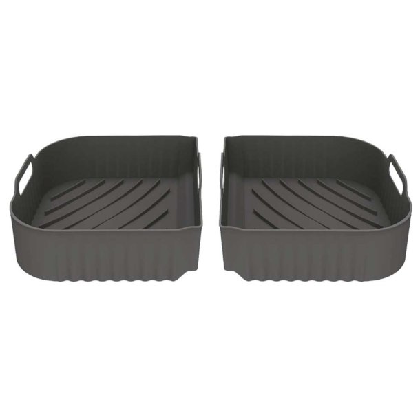 Air Fryer Silikoneform - 2 stk. - 18 x 20 x 6 cm