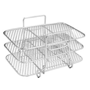 Air Fryer Stabelbar Rist - 3 stk. - 19 x 12 x 11,5 (9) cm