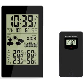 Conzept Vejrstation - Udend�rs Termometer - Alarm - Kalender