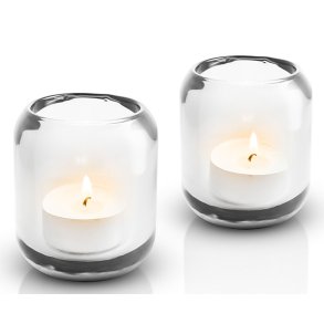 Eva Solo Acorn Fyrfadsstager - Klar - 2 stk.