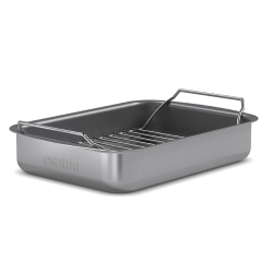 Eva Trio Professionel Bradepande - Keramisk - Med Rist - 26 x 19 cm