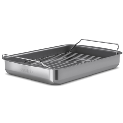 Eva Trio Professionel Bradepande - Keramisk - Med Rist - 35 x 25 cm