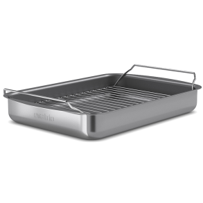 Eva Trio Professionel Bradepande - Keramisk - Med Rist - 35 x 25 cm