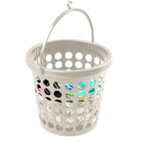 Springfield Klemmekurv med 24 stk. Klemmer - Hvid