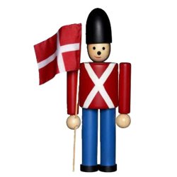 Piffany Garder med Flag - 23 cm