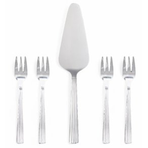 Aida Groovy - 5 Dele - 4 Kagegafler + 1 Kagespade