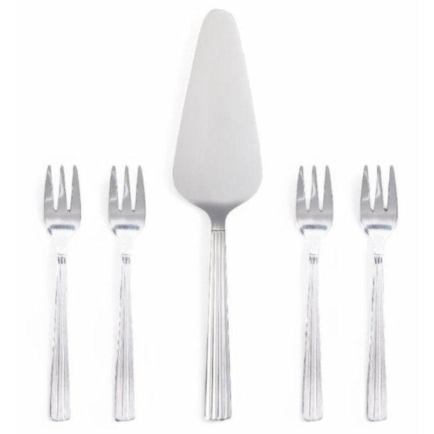 Aida Groovy - 5 Dele - 4 Kagegafler + 1 Kagespade