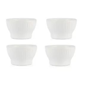 Aida Groovy ggebgre - Hvide - 4 stk.