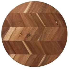 Aida Skrebrt - Rundt - 28 cm - Akacietr