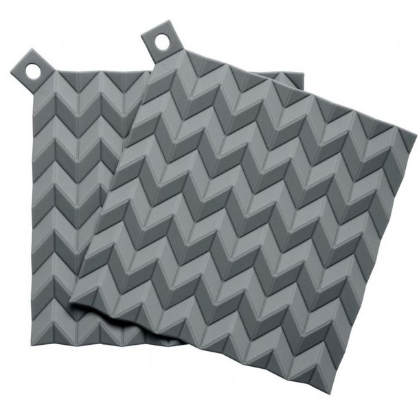 Stelton HOLD-ON grydelapper 2 stk. - Grey