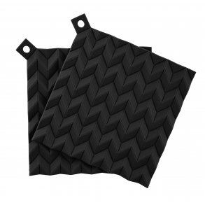 Stelton RIG-TIG HOLD-ON Grydelapper - 2 stk. Sort