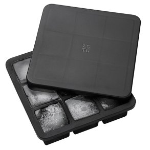 RIG-TIG Freeze-It Isterningbakke - Sort - Med Lg - 19 x 19 x 5 cm