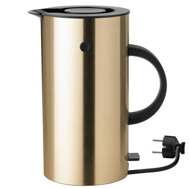 Stelton Elkedel EM77 - 1,5 l - Brstet Messing