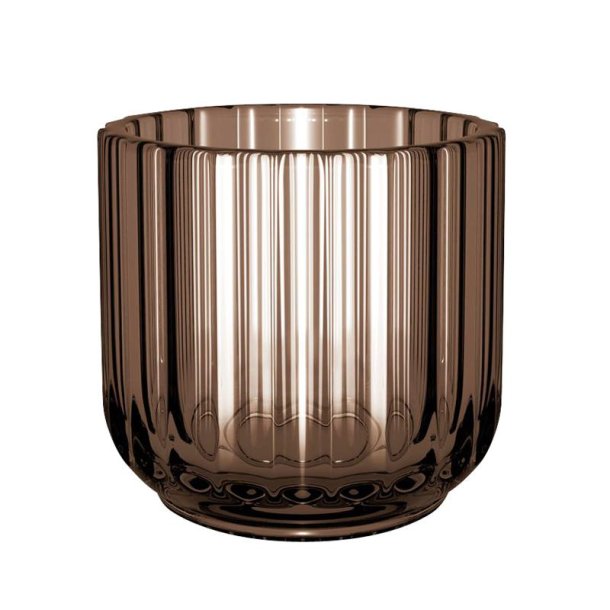 Lyngby stagen 6.5 cm - Brun Glas