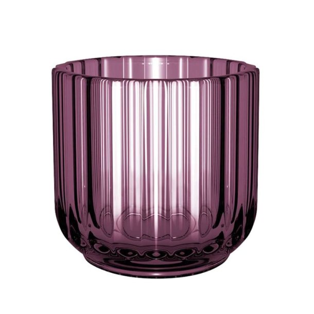 Lyngby Stagen - 6.5 cm - Lilla Glas