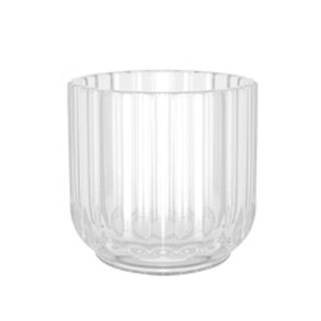 Lyngby Stagen - 6.5 cm - Klart Glas