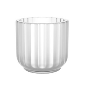 Lyngby Stagen - 6,5 cm - Frost Glas