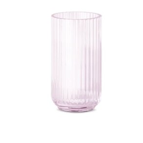 Lyngby Vasen - 15 cm - Pink Glas 