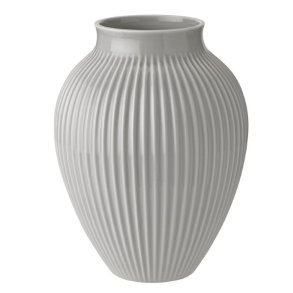 Knabstrup Vase - Riller - 27 cm - Gr�