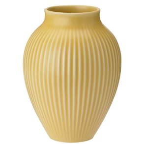 Knabstrup Vase - Riller - 27 cm - Yellow