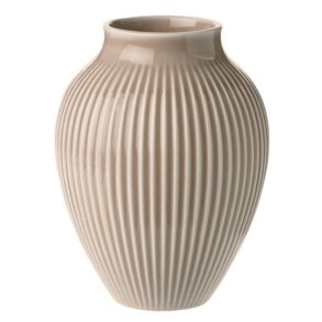 Knabstrup Vase - Riller - 12,5 cm - Dusty Rose