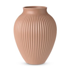 Knabstrup Vase - Riller - 27 cm - Dusty Rose