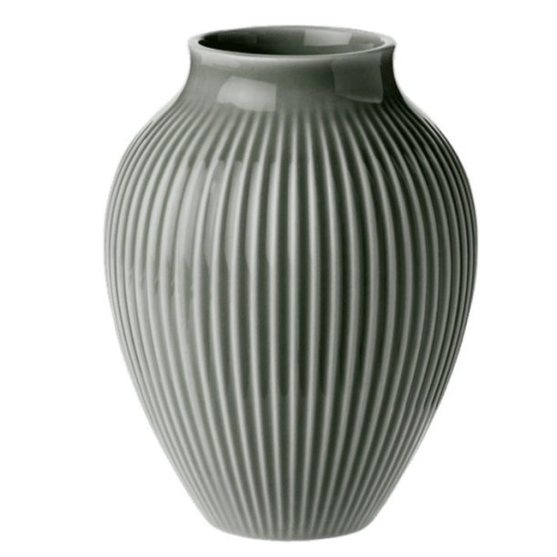 Knabstrup Vase - Riller - 12,5 cm - Celadon Green