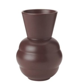 Knabstrup Tortus Archie Vase No 1 - 21 cm - Bordeaux