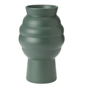 Knabstrup Tortus Archie Vase No 2 - 23,5 cm - Dark Green
