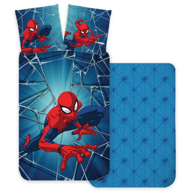 Spiderman Sengetøj Junior - 100 x 140 cm