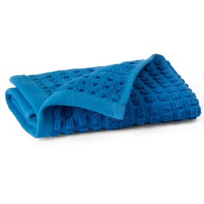 Juna Check Vaskeklud - 30 x 30 cm - Bl