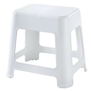 Orthex Skammel - 43 cm - Hvid