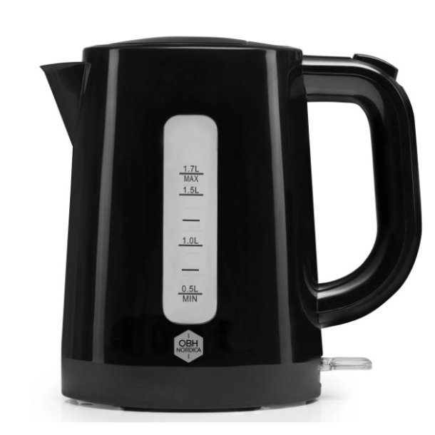 OBH Elkedel DayBreak - 1,7 l - Sort