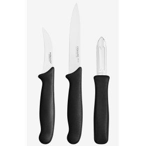 Fiskars Essential Skrlle/Urteknivst - 3 Stk.