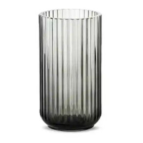 Lyngby Vasen - 15 cm - Rgfarvet Glas 