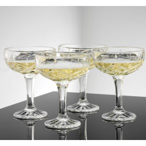 Harvey Champagneskl - 4 stk. 