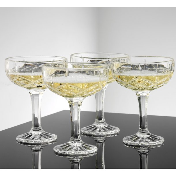 Harvey Champagneskl - 4 stk. 