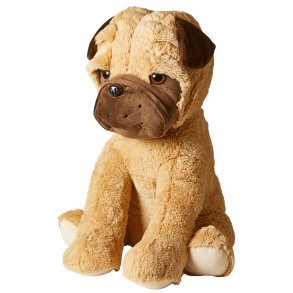 Stor Bulldog - 50 cm