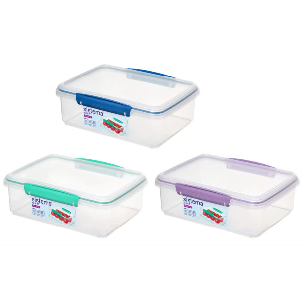 Sistema Klip It Opbevaringsboks 2 L - 3 stk.