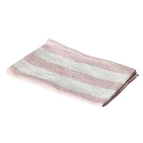 Viskestykker - 50 x 70 cm - 3 stk. - Rosa/Natur