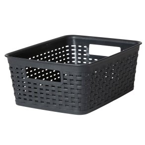 Fletkurv - 10 L - Plast - Sort