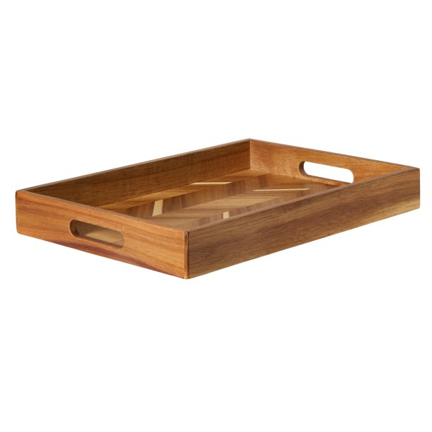 Bakke - Akacietr - Sildeben - 39 x 28 cm