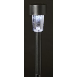 Solar Lampe - 31,5 cm - Sort - 4 stk.