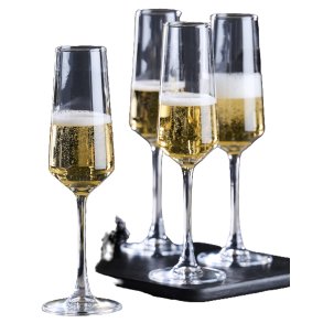 Champagneglas - 25 cl - 4 stk.