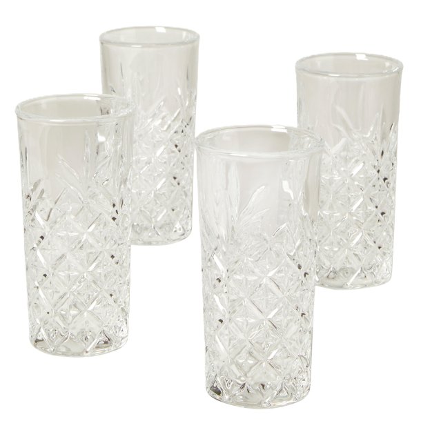 Long Drink Glas - 4 stk. - 33 cl