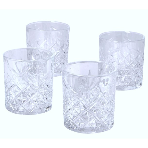 Whisky Glas - 4 stk. - 34 cl