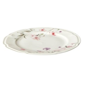 Flora Tallerken - 26 cm - Rosa - Benporceln