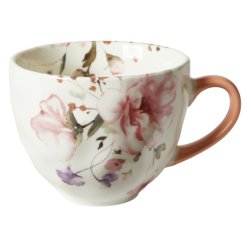 Flora Krus - 480 ml - Rosa - Benporcel�n